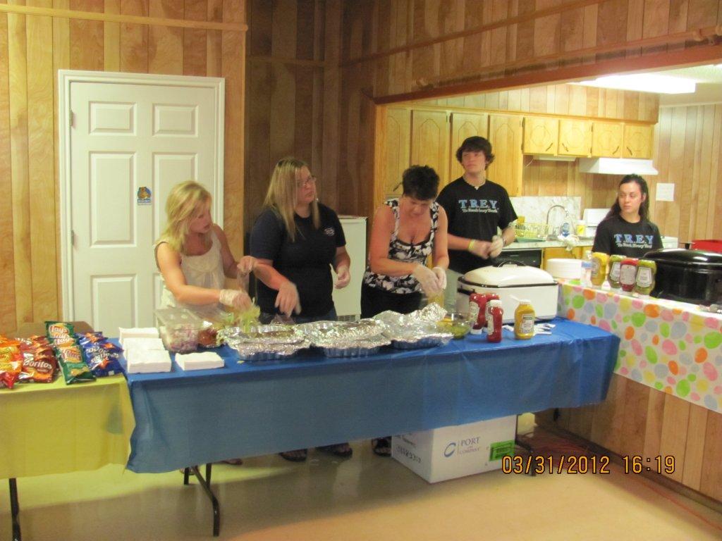 TREY's volunteer servers
